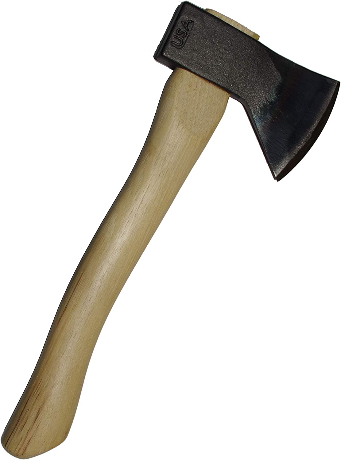 Council Tool, 1.25lbs Hudson Bay Camp Axe with 14in Curved Wooden Handle, Sport Utility Finish