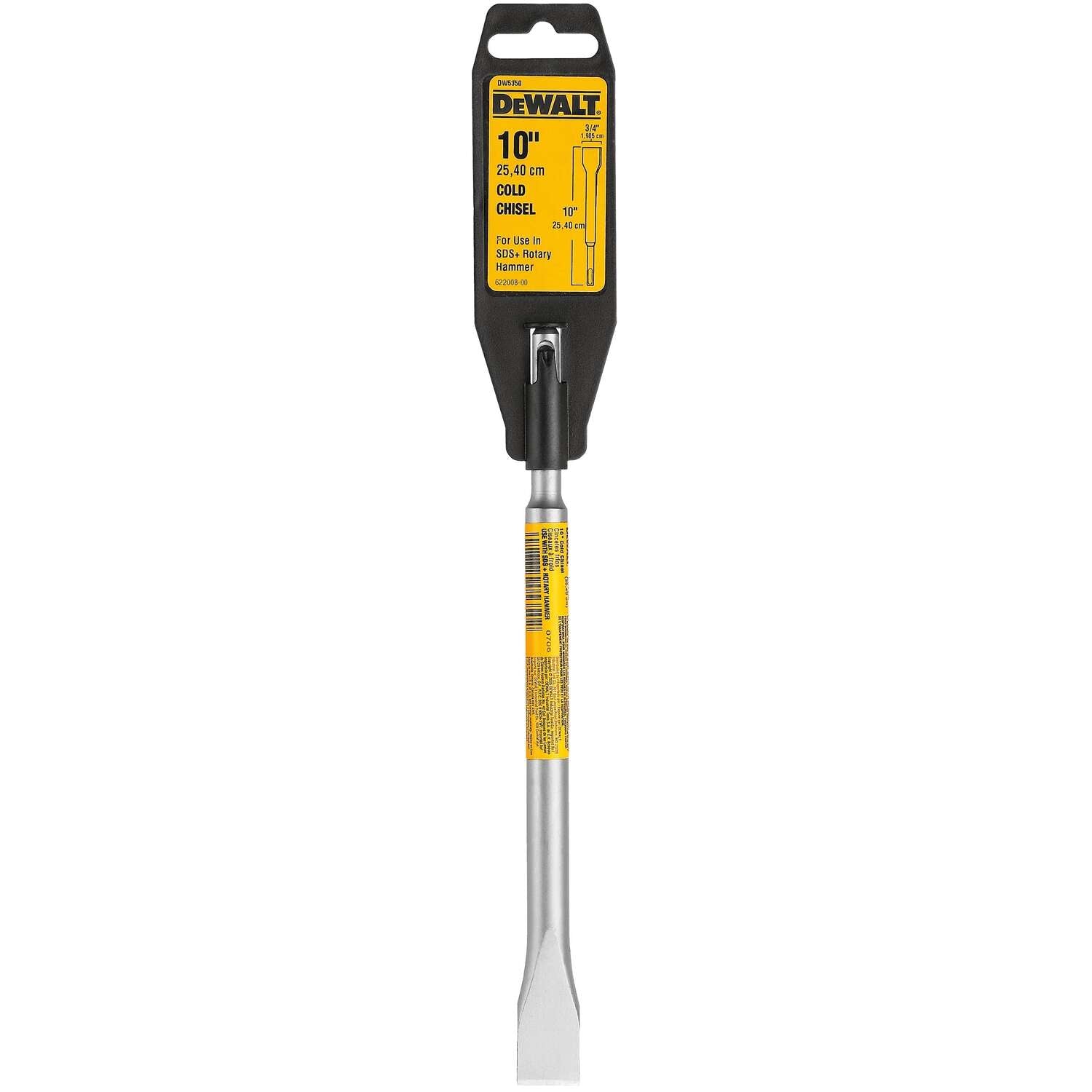 Dewalt, 10 IN. x 3/4 IN. SDS-Plus Cold Chisel