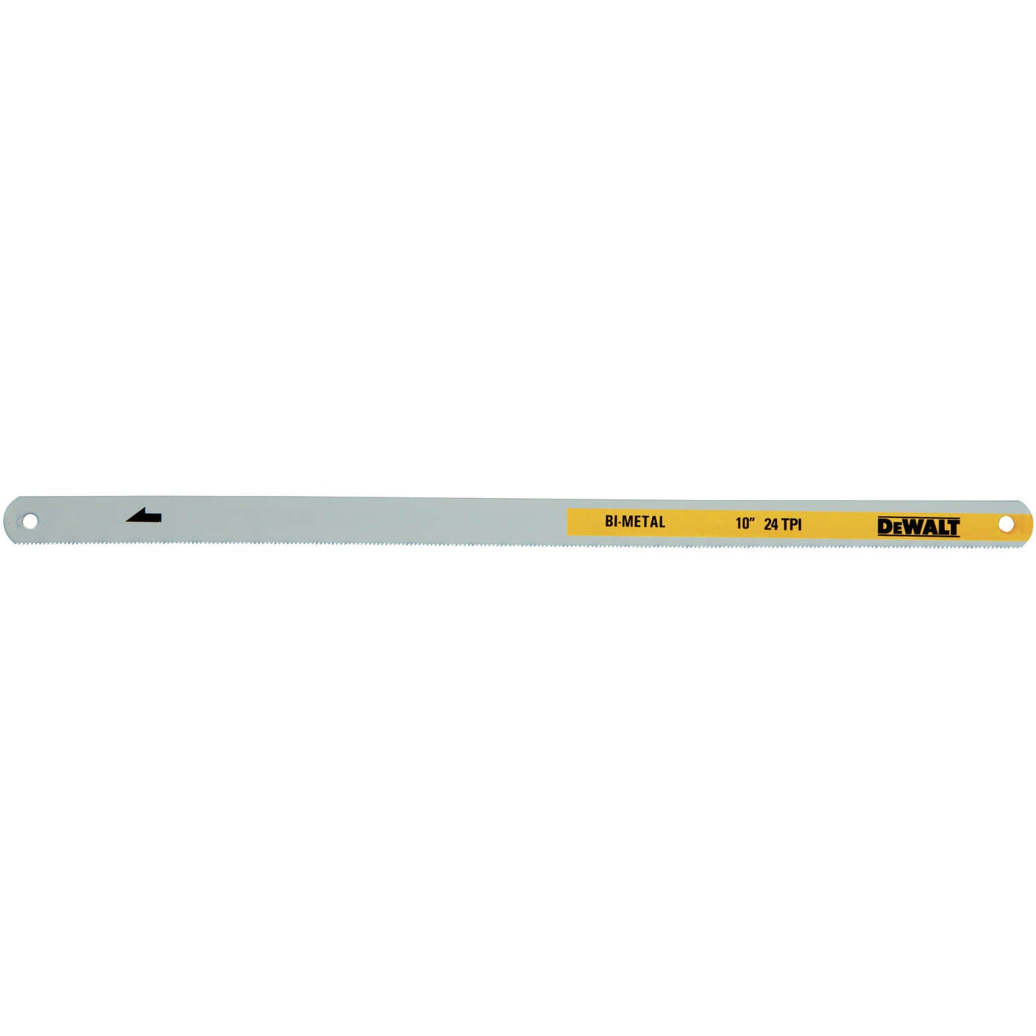 Dewalt, 10 in. Bi-Metal Hacksaw Blades 24 TPI - 2 PACK