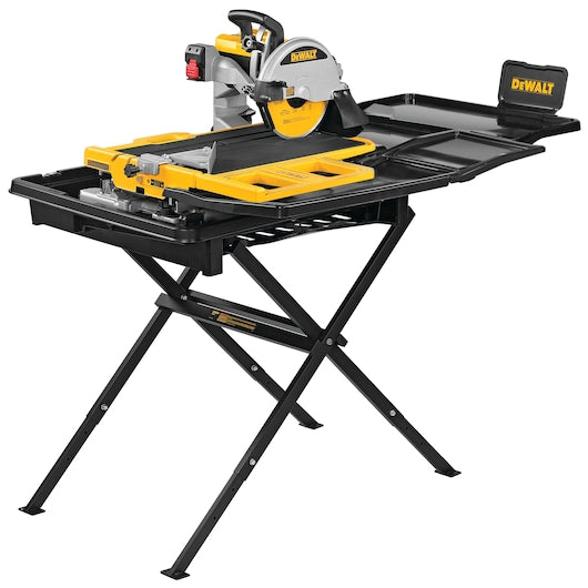 Dewalt, 10 in. High Capacity Wet Tile Saw with Stand