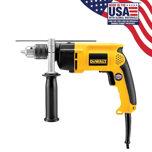 Dewalt, 1/2 IN. (13mm) VSR Single Speed Hammerdrill (Corded)