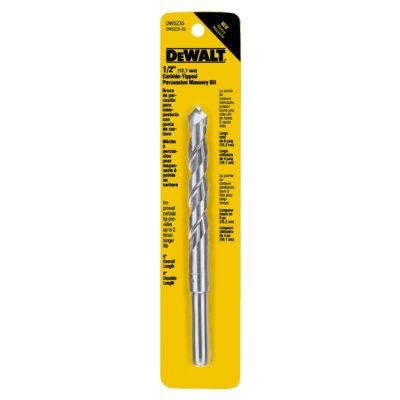 Dewalt, 1/2 IN. x 6 IN. Drill Bit Premium Percussion