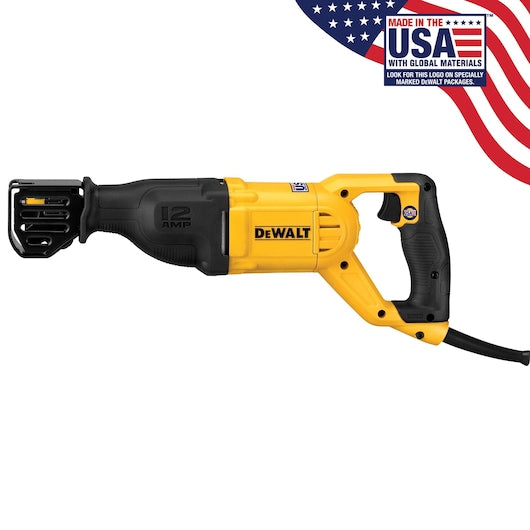 Dewalt, 12.0 Amp Corded Reciprocating Saw (Tool Only)