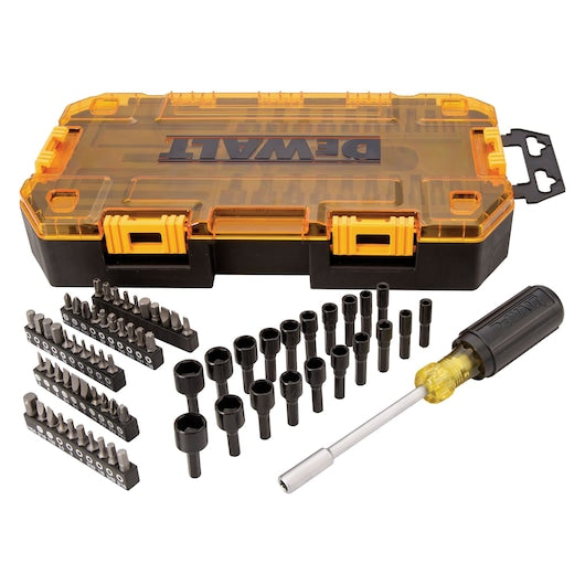 Dewalt, 1/4 IN. Multi-Bit & Nut Driver Set - 70 PIECE