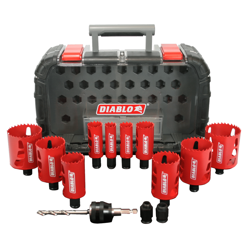 DIABLO, 14 pc General Purpose Bi-Metal Hole Saw Set