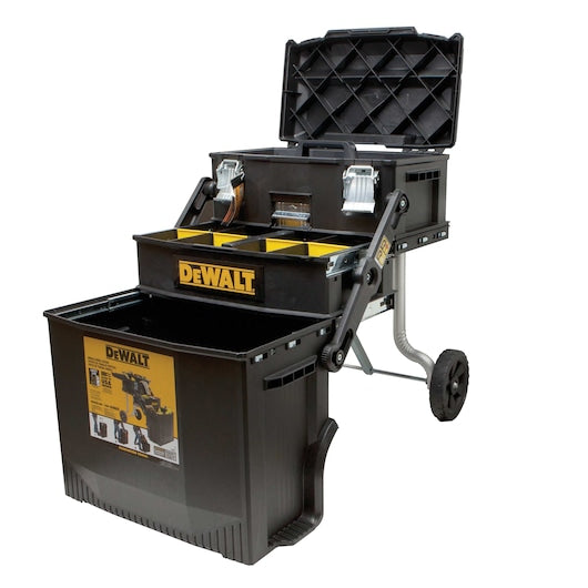 Dewalt, 16 in. 4-in-1 Cantilever Tool Box Mobile Work Center with Removable Tray