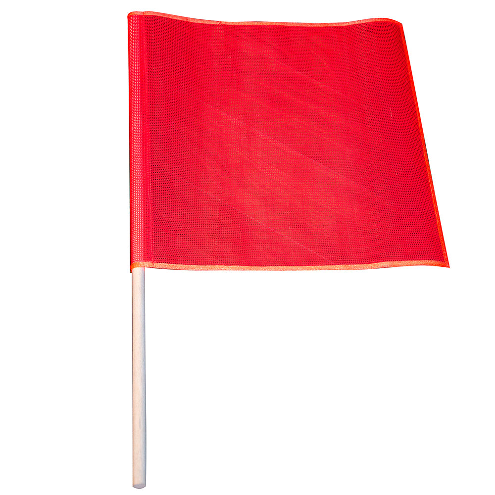 Erickson, 18in x 18in Red Safety Flag