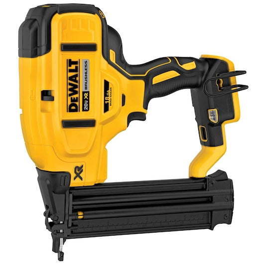 Dewalt, 20V MAX XR 18 GA Cordless Brad Nailer (Tool Only)