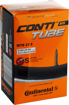 Continental, 27.5 X 1.75-2.5 42MM PRESTA VALVE TUBE