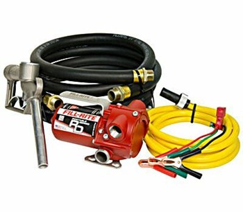 Fill-rite, 2v Dc 8gpm Portable Fuel Transfer Pump With Manual Nozzle