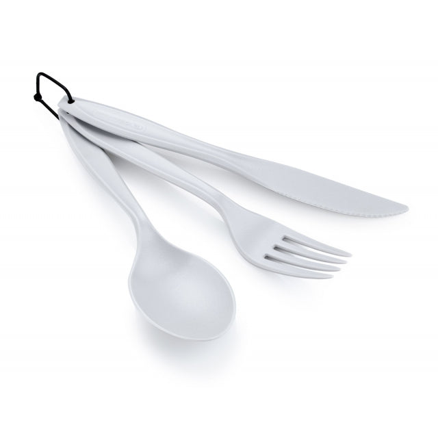 GSI Outdoors, 3 Pc. Ring Cutlery Set- Eggshell