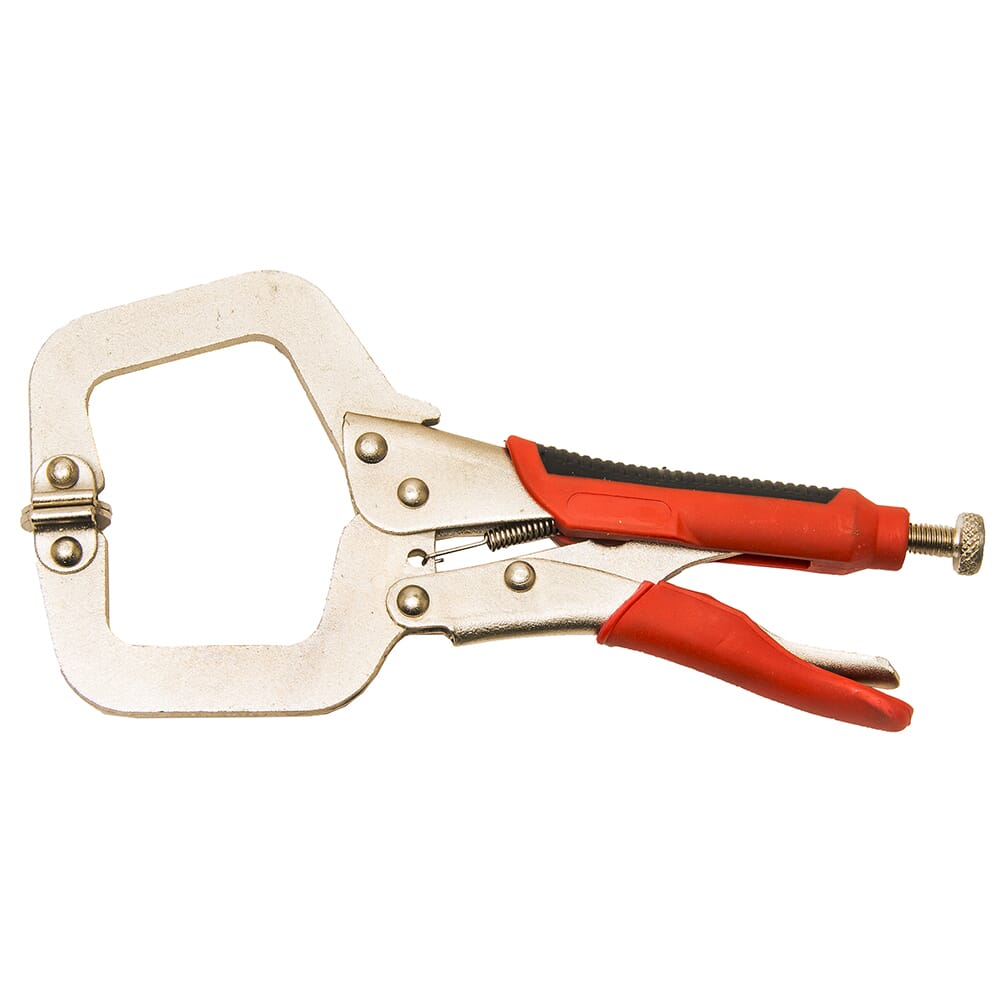 Forney, 9 in Locking C-Clamp with Cushion Grip