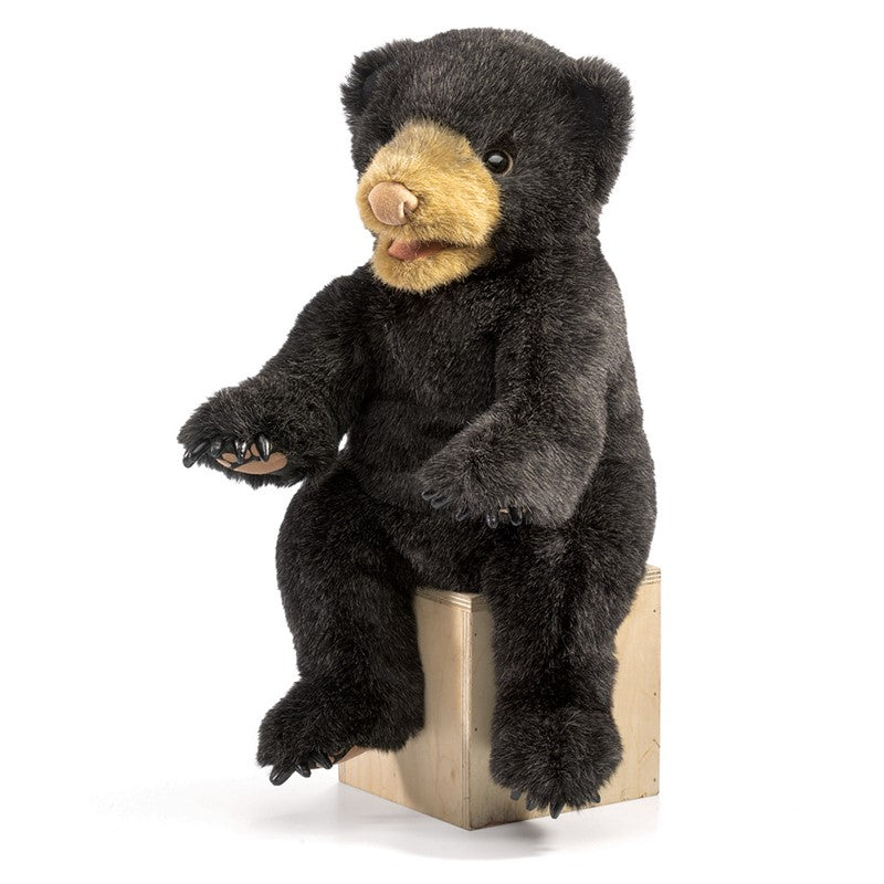 Folkmanis, Black Bear Cub Puppet