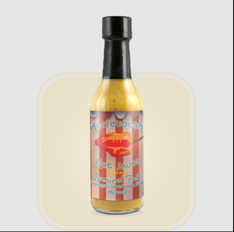 HORSETOOTH HOT SAUCE, CARNIVAL FOLK HOT SAUCE SMALL BATCH