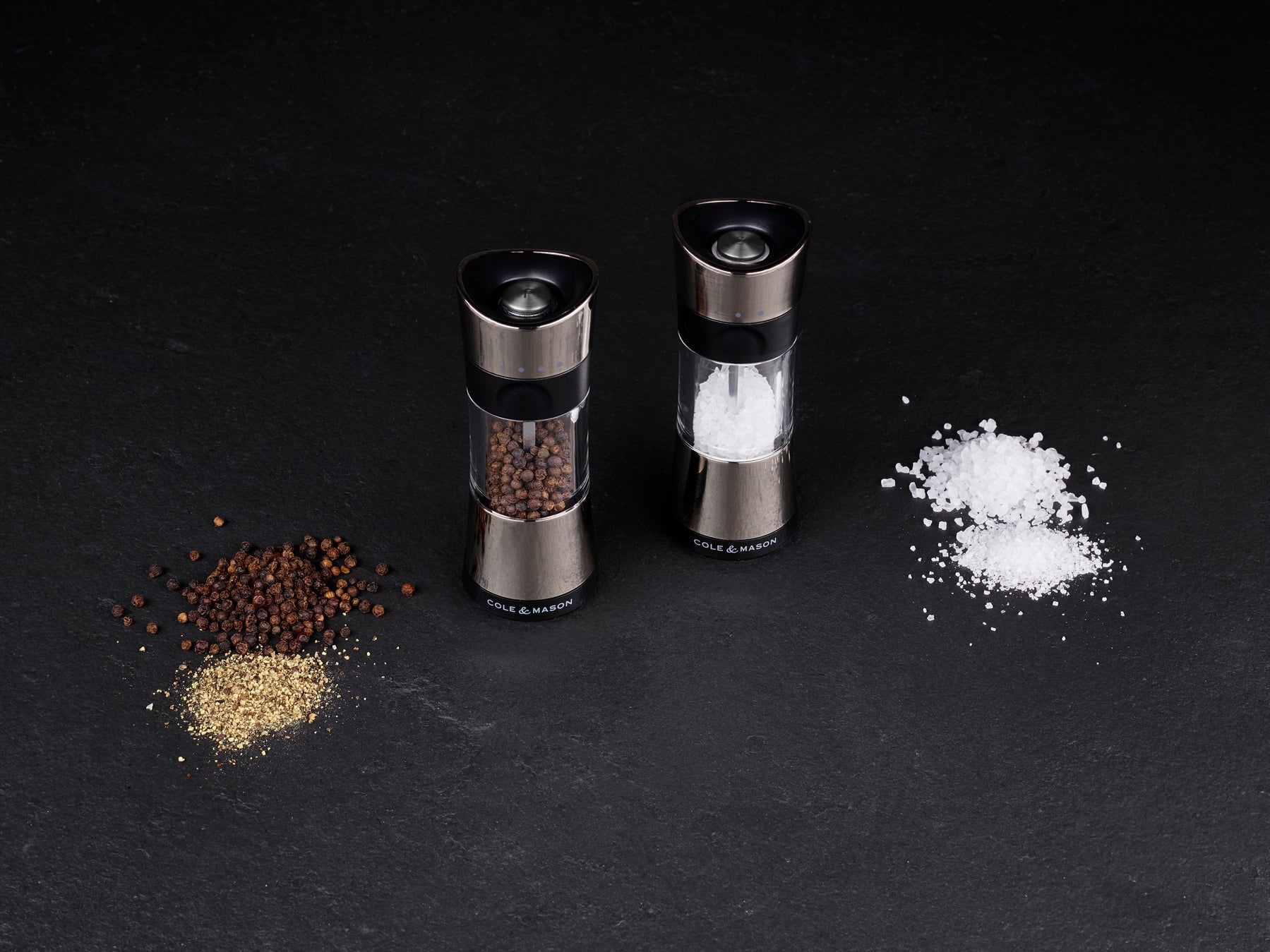 Cole & Mason, COLE & MASON HORSHAM INVERTED SALT & PEPPER MILL GIFT SET