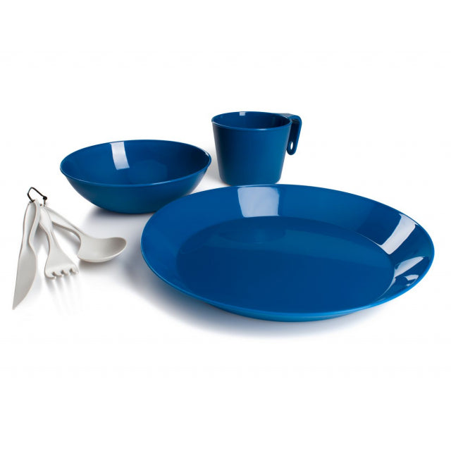 GSI Outdoors, Cascadian 1 Person Table Set- Blue