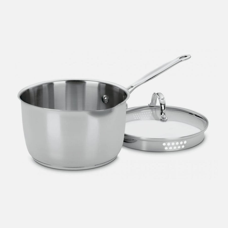 Cuisinart, Chefs Classic Pour With Cover Saucepan