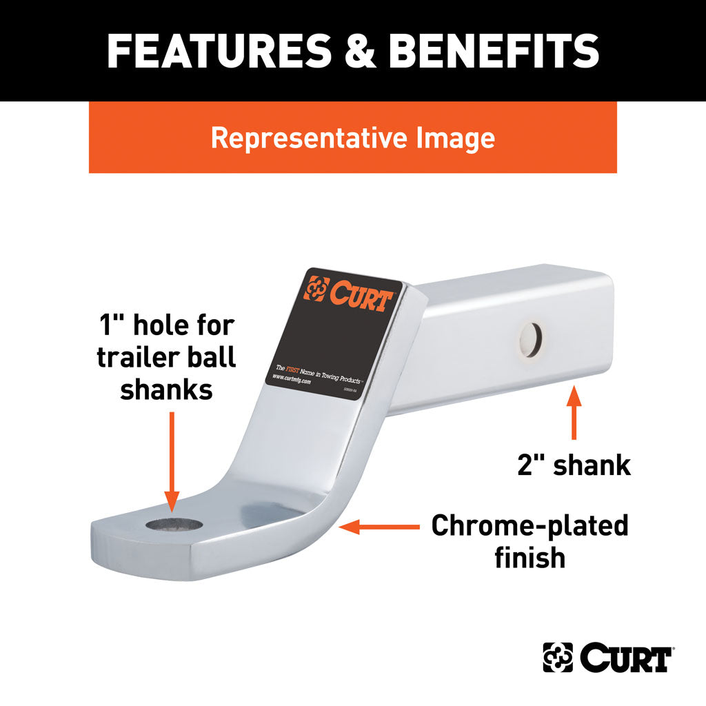 Curt Manufacturing, Class 3 Ball Mount