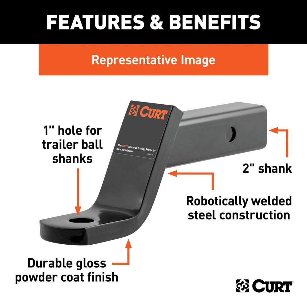 Curt Manufacturing, Class 3 Ball Mount