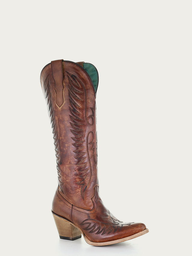 Corral Boots, Cognac Embroidery Boot