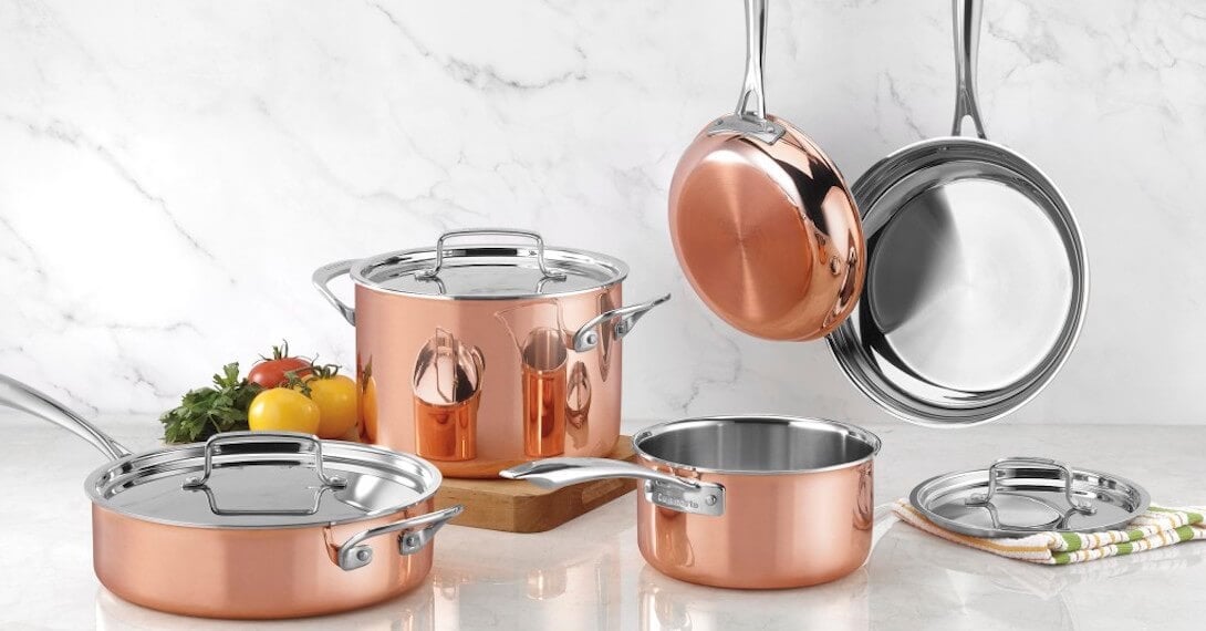 Cuisinart, Copper Tri-ply Cookware