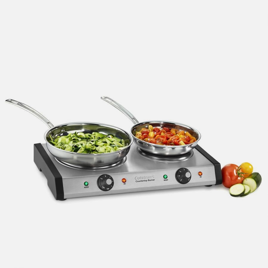 Cuisinart, Countertop Cast Iron Double Burner