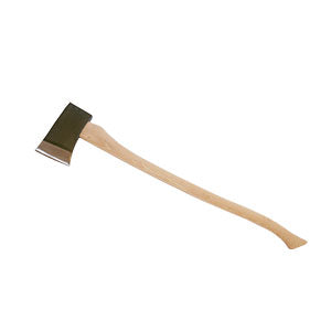 Council Tool, Dayton Single Bit Axe, 4lbs, 36in Curved Wooden Handle