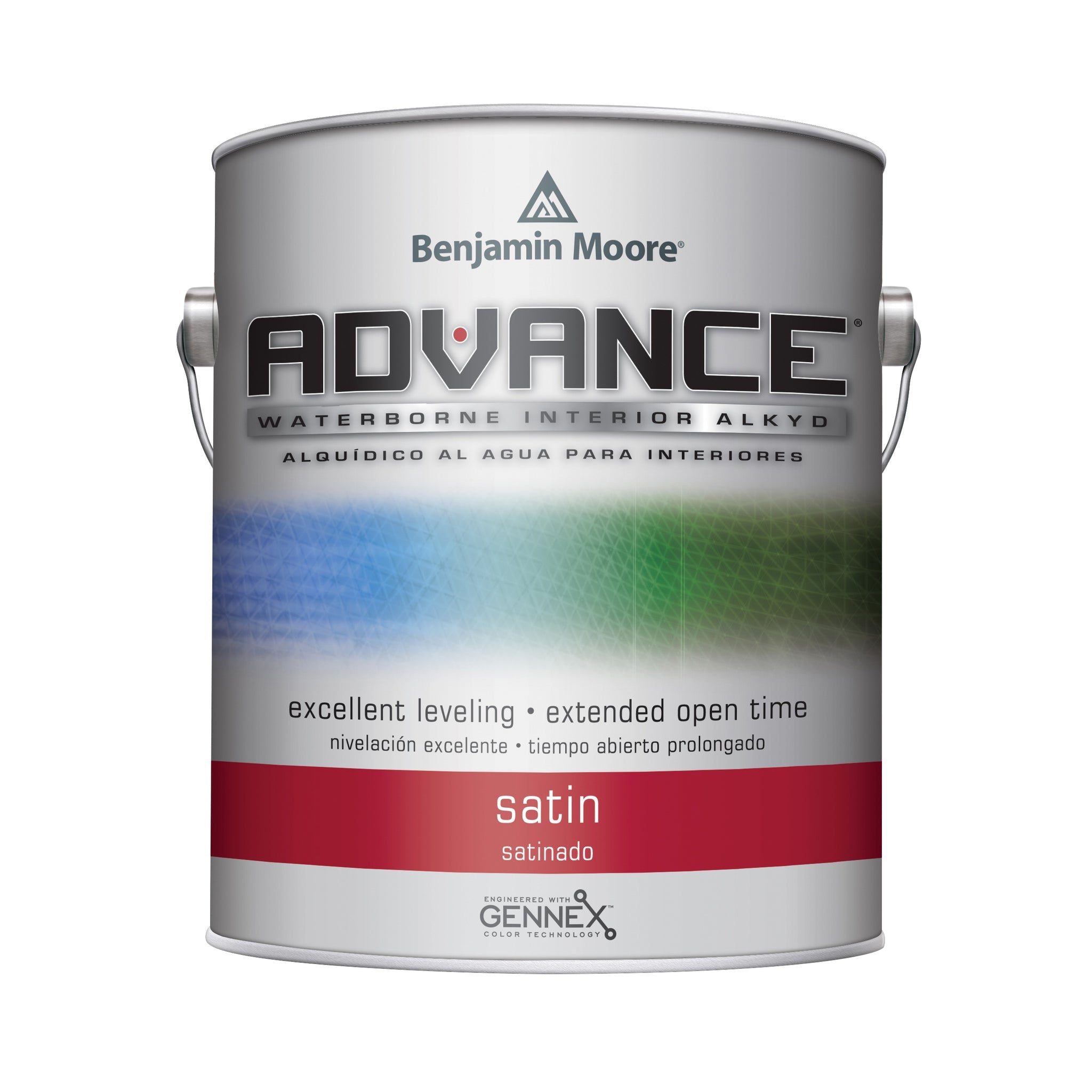 Benjamin Moore, GAL Advance Waterborne Interior Alkyd Paint - Satin Finish