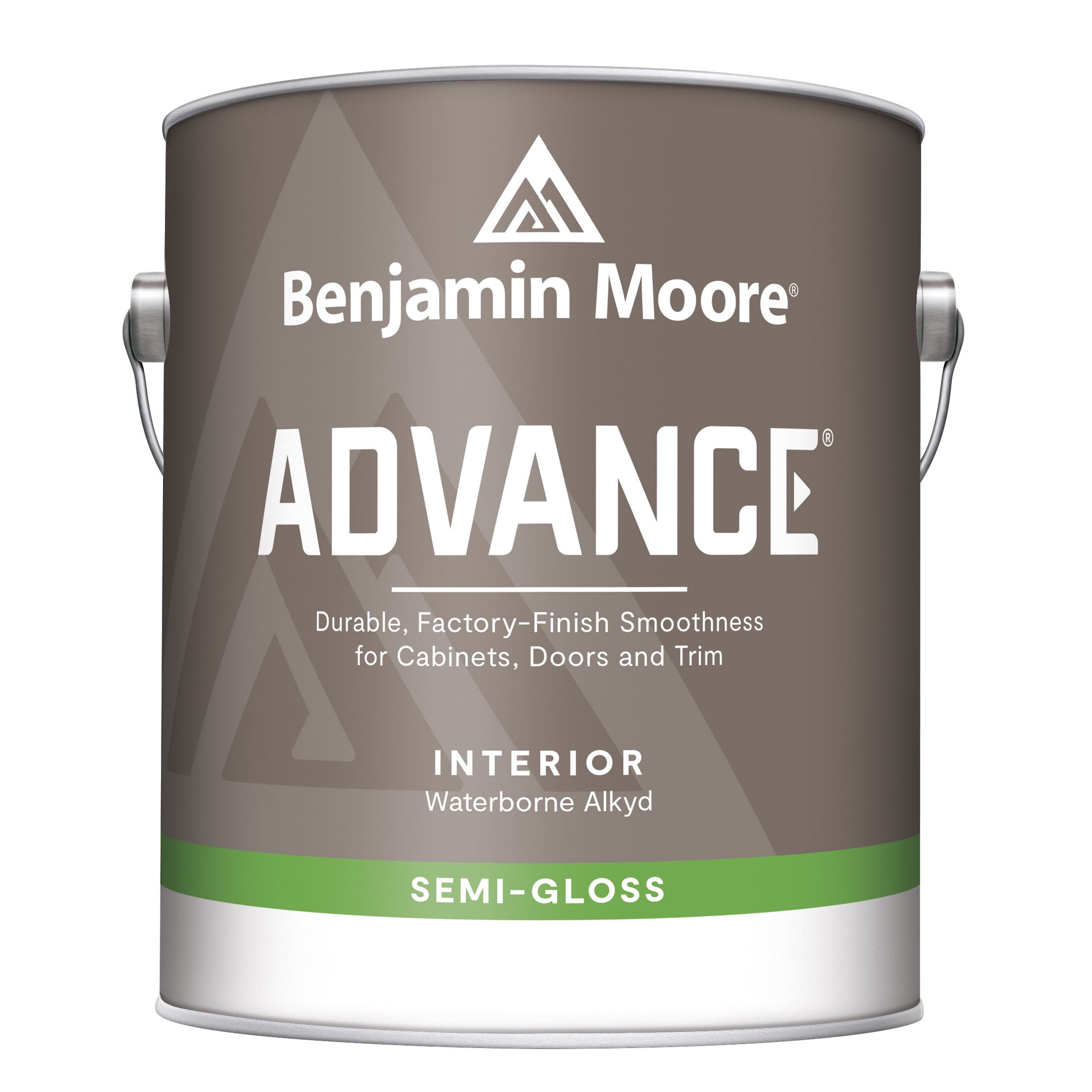 Benjamin Moore, GAL Advance Waterborne Interior Alkyd Paint - Semi-Gloss Finish