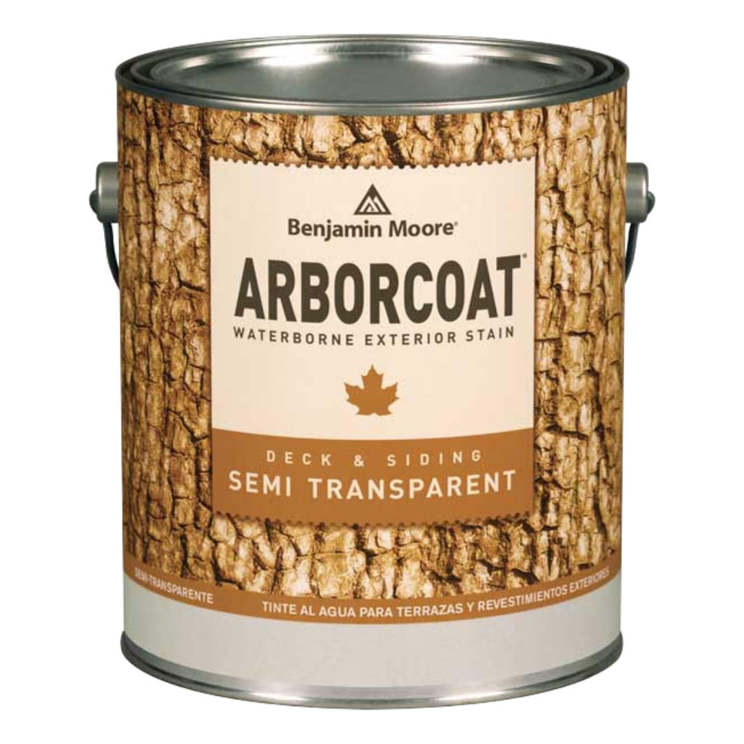 Benjamin Moore, GAL Arborcoat Waterborne Exterior Stain - Semi-Transparent Tint Base