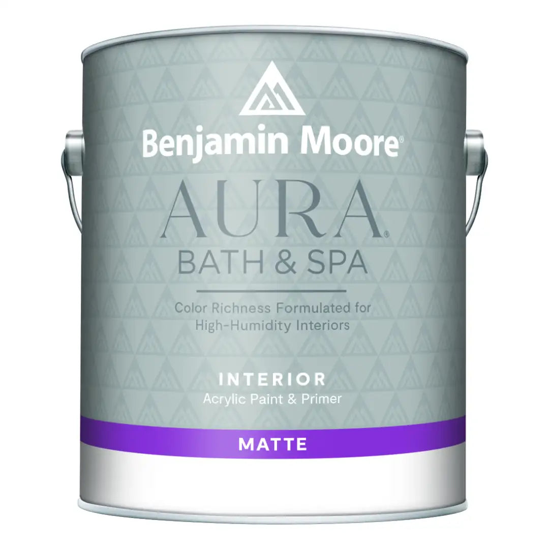 Benjamin Moore, GAL Aura Bath and Spa Paint & Primer - Matte Finish