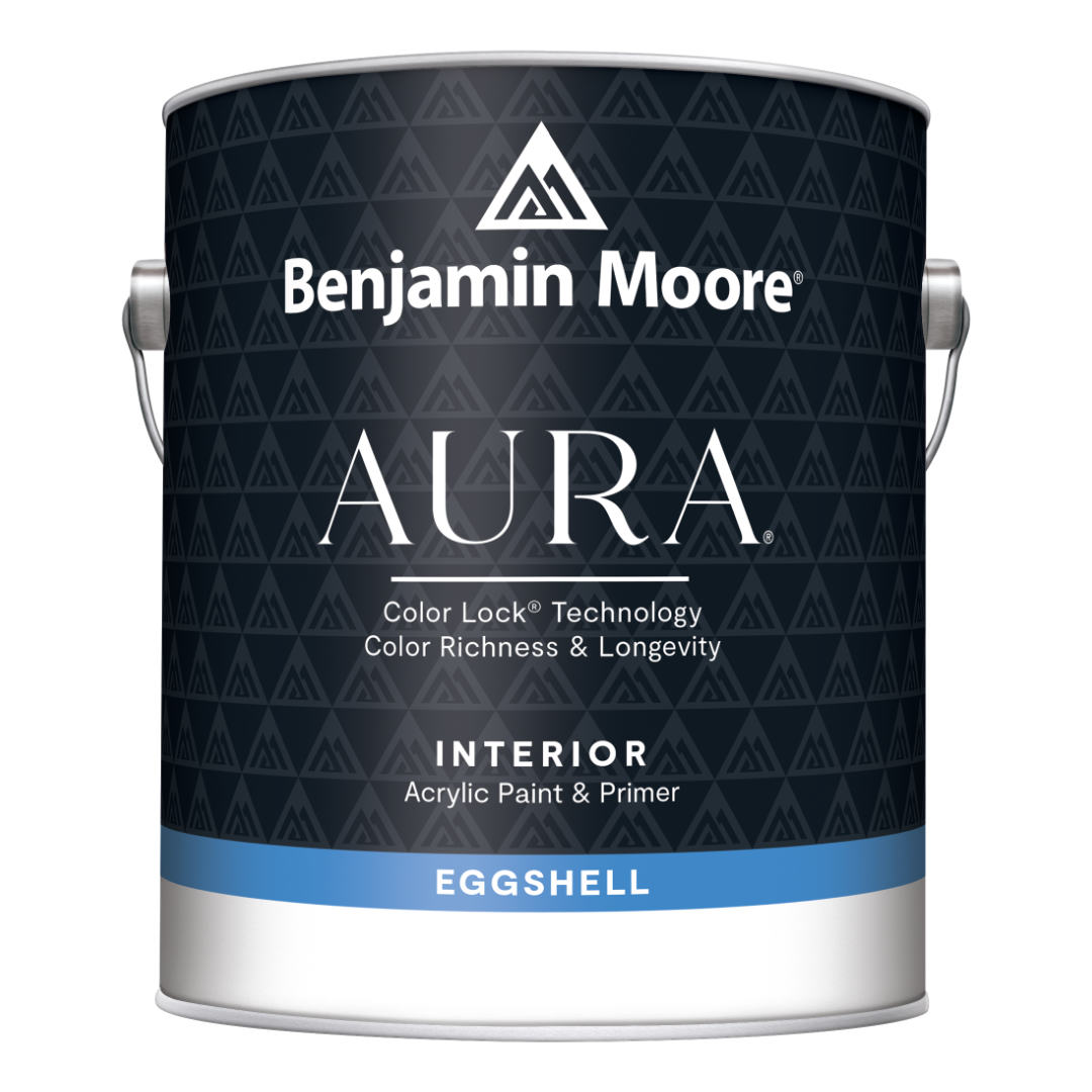 Benjamin Moore, GAL Aura Interior Paint - Eggshell Finish