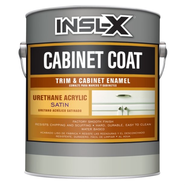 Benjamin Moore, GAL INSL-X Cabinet Coat - Satin White Base