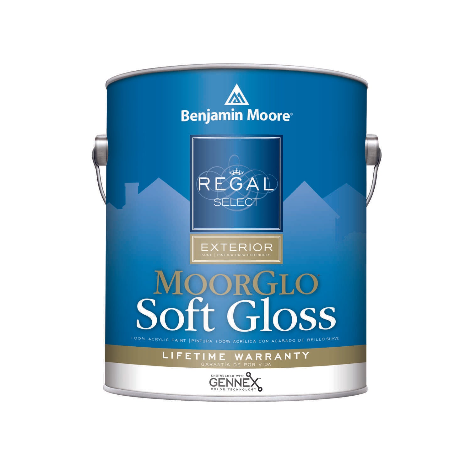 Benjamin Moore, GAL MOORGLO Regal Select Exterior Paint - Tintable Soft Gloss