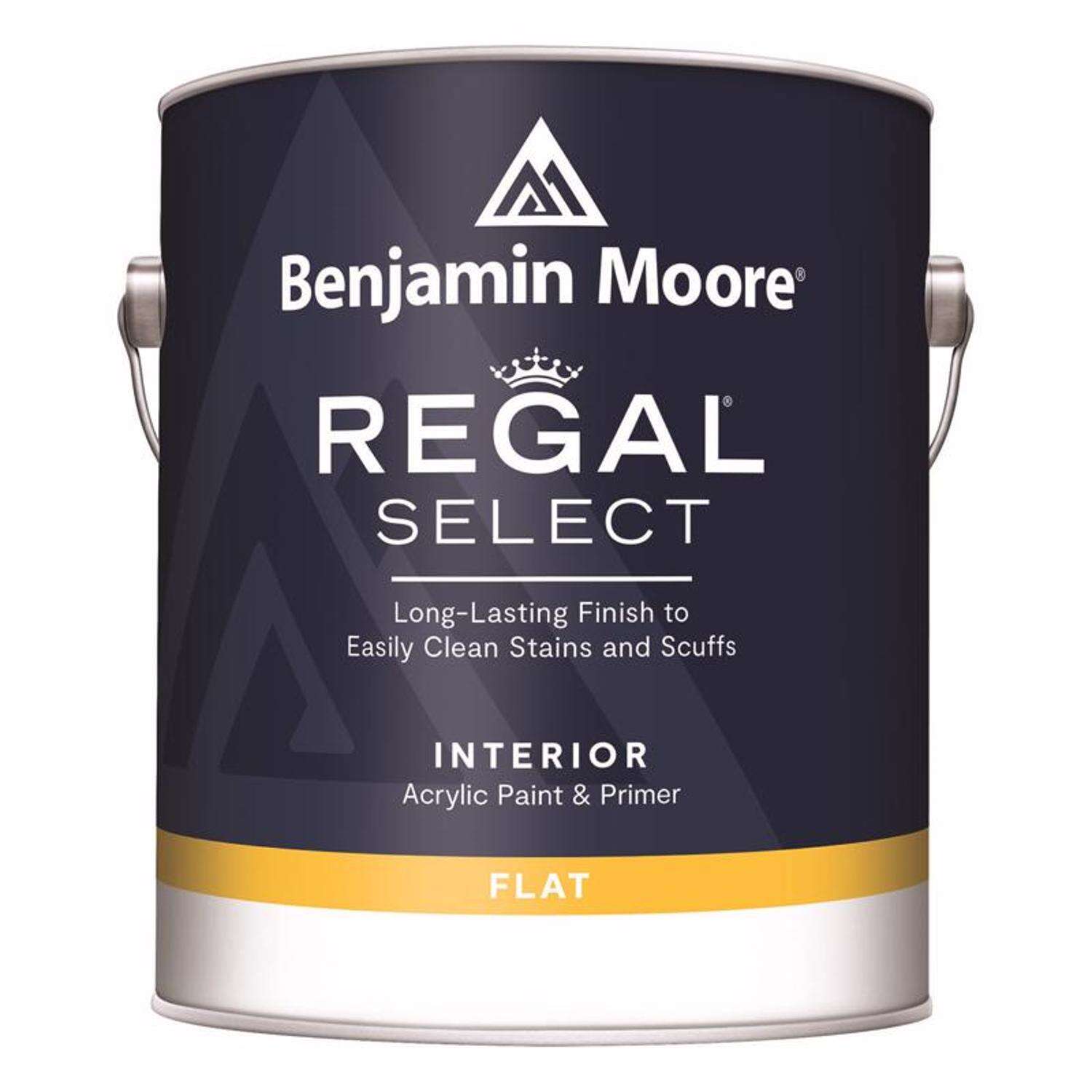 Benjamin Moore, GAL REGAL SELECT Acrylic Interior Paint & Primer - Flat Finish