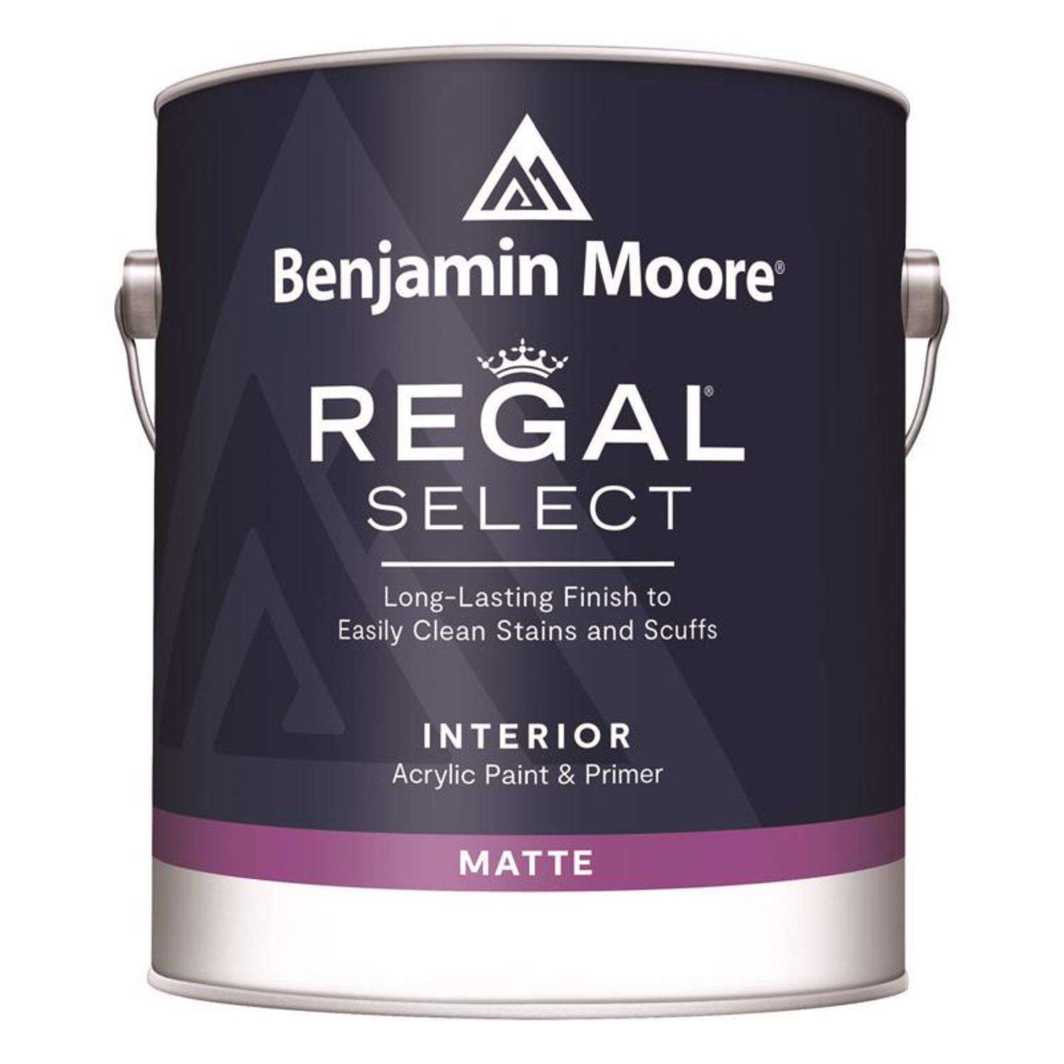 Benjamin Moore, GAL REGAL SELECT Acrylic Interior Paint & Primer - Matte Finish