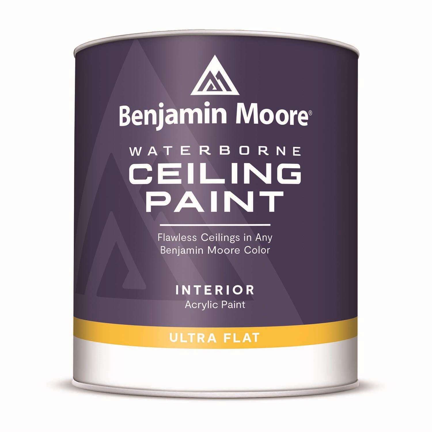 Benjamin Moore, GAL Waterborne Ceiling Paint - Ultra Flat White Base