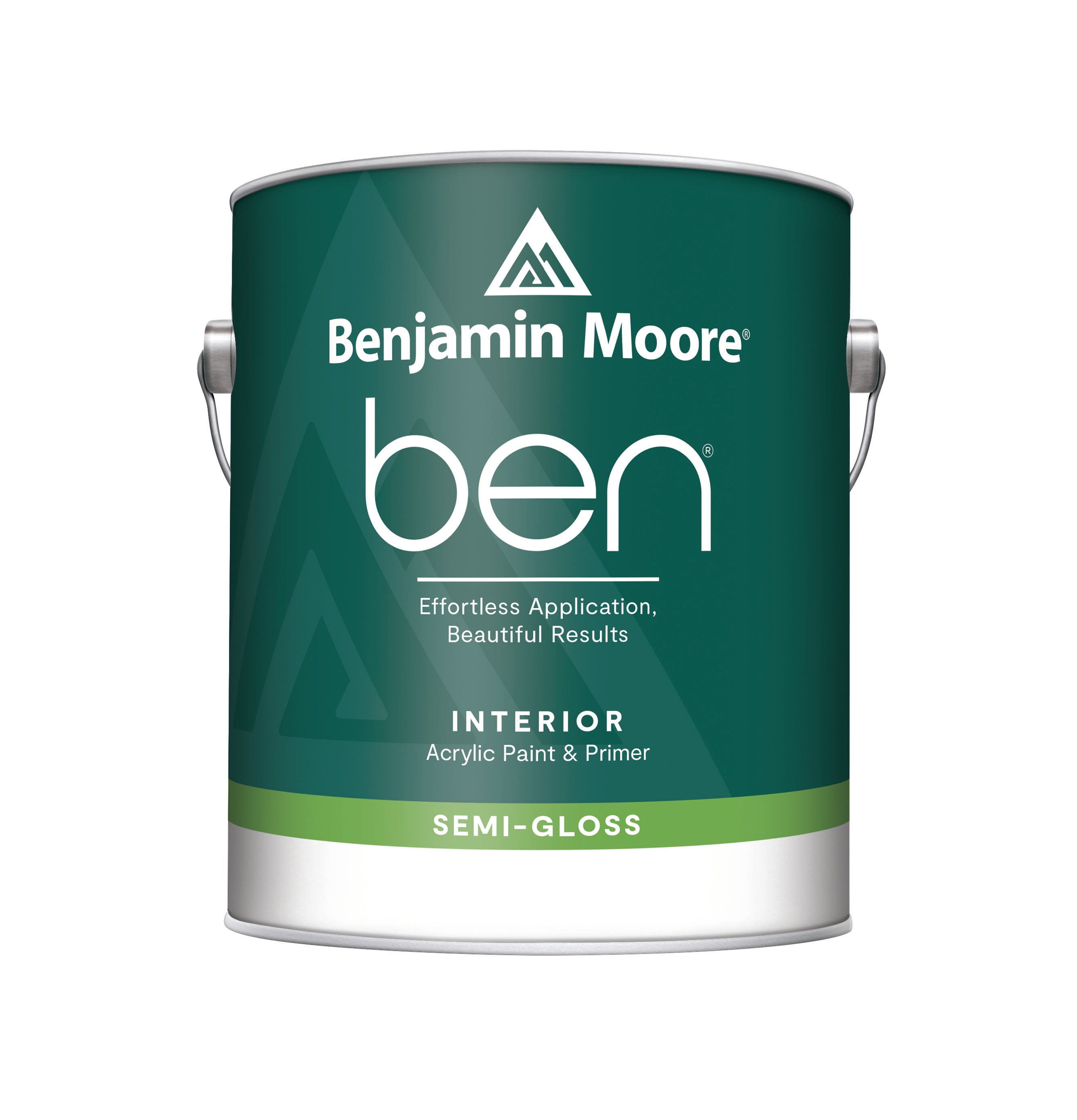 Benjamin Moore, GAL ben Interior Acrylic Latex Paint & Primer - Semi-Gloss Finish