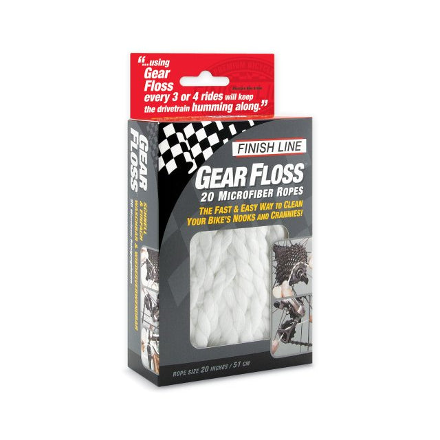 Finish Line, Gear Floss - (20 ropes per clam)