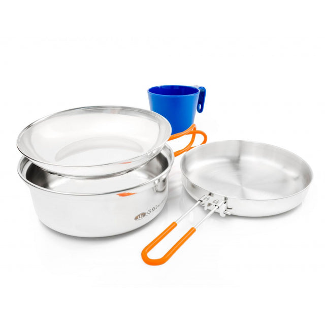 GSI Outdoors, Glacier Stainless 1 Person Mess Kit