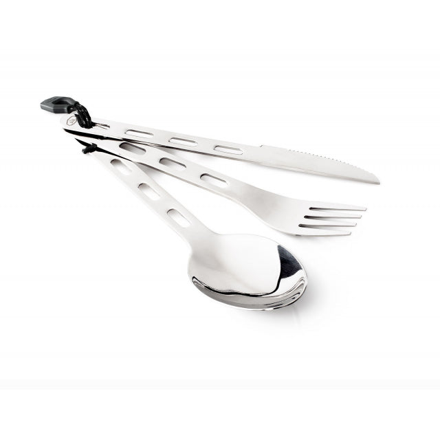 GSI Outdoors, Glacier Stainless 3 Pc. Ring Cutlery