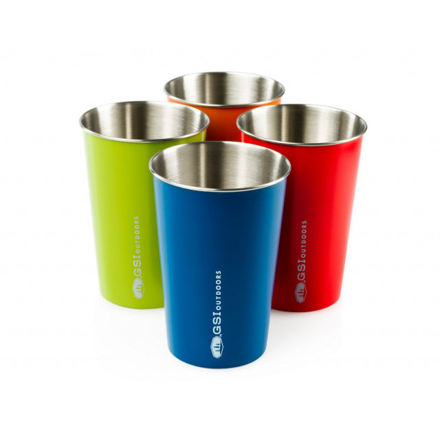 GSI Outdoors, Glacier Stainless Pint Set- Multi