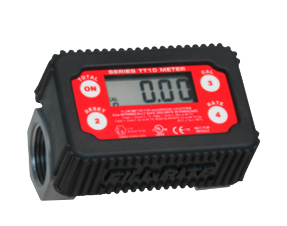 Fill-rite, In-line Digital Turbine Meter 2 To 35 Gpm