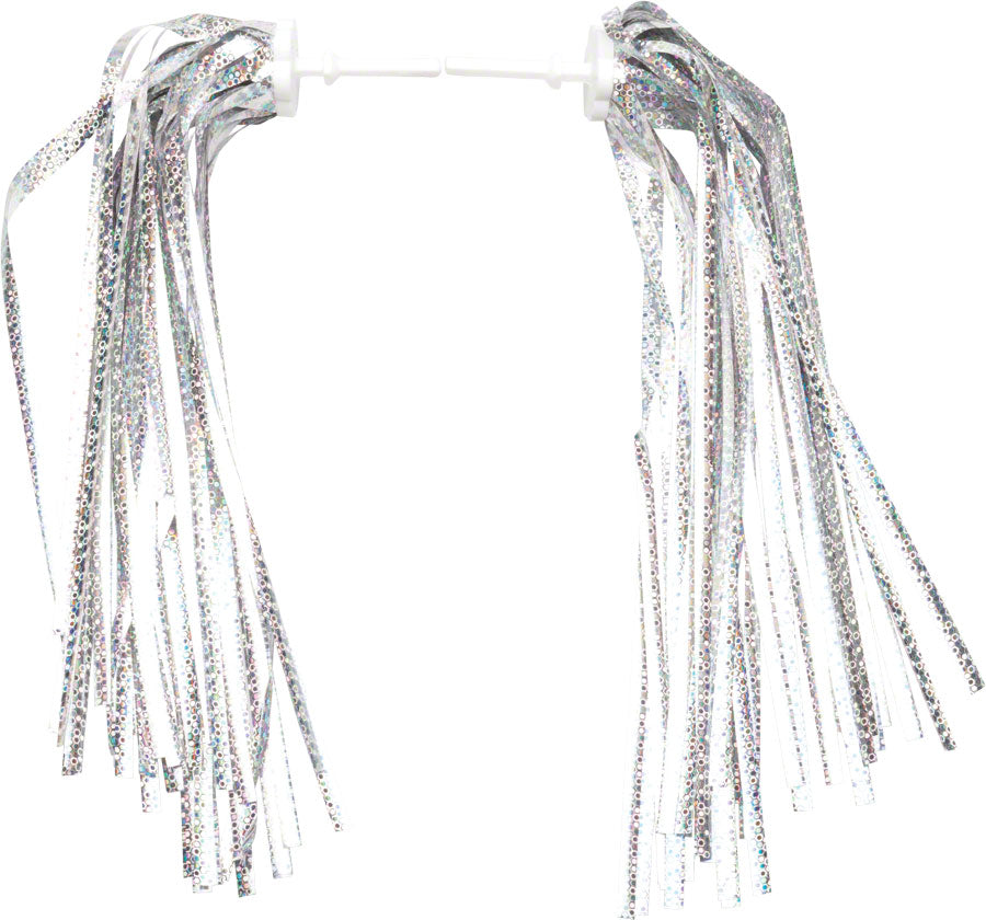 Dimension, KID`S BIKE STREAMERS: SILVER-PLATINUM PAIR