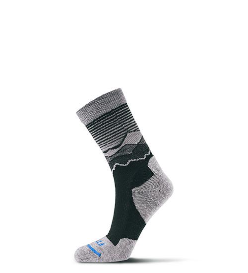 Fits, Light Hiker Reflection Crew Sock