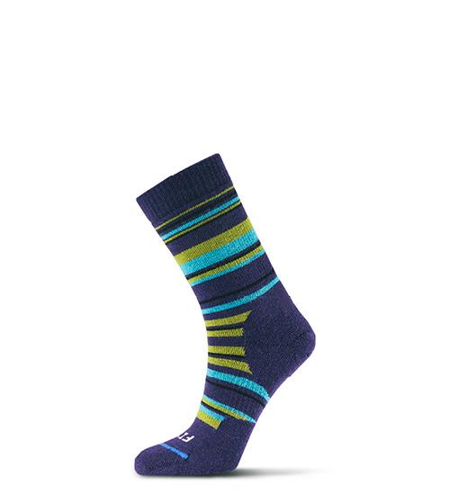 Fits, Medium Hiker Striped Sock