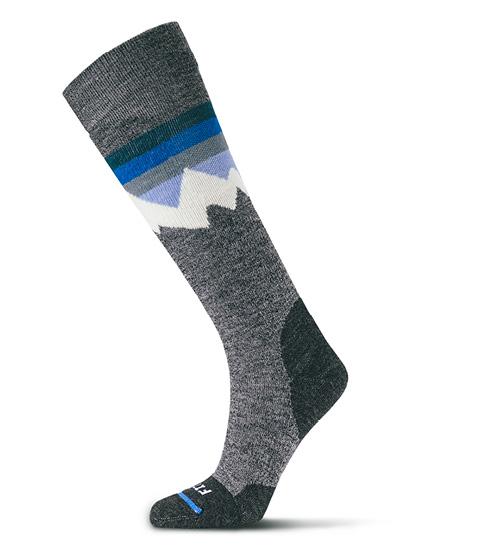 Fits, Medium Ski Mountain Top Over The Calf Sock