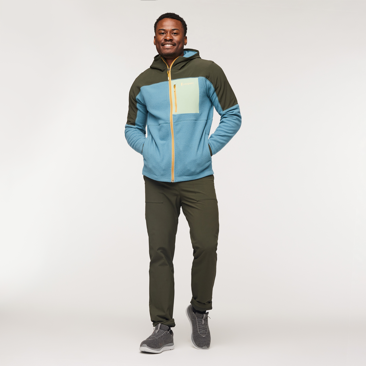 Cotopaxi, Men's Abrazo Hooded Full-zip Fleece Jacket