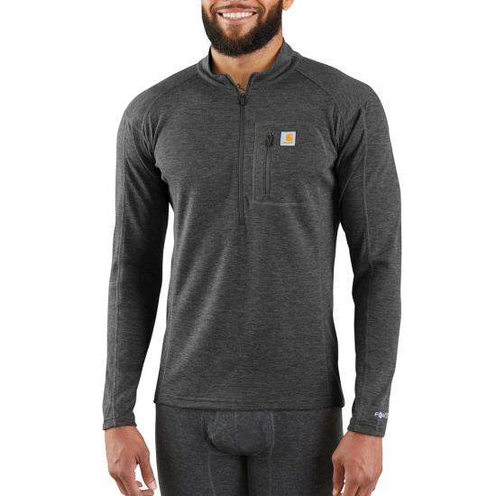 Carhartt, Men's Base Force Heavyweight Poly-wool Quarter-zip