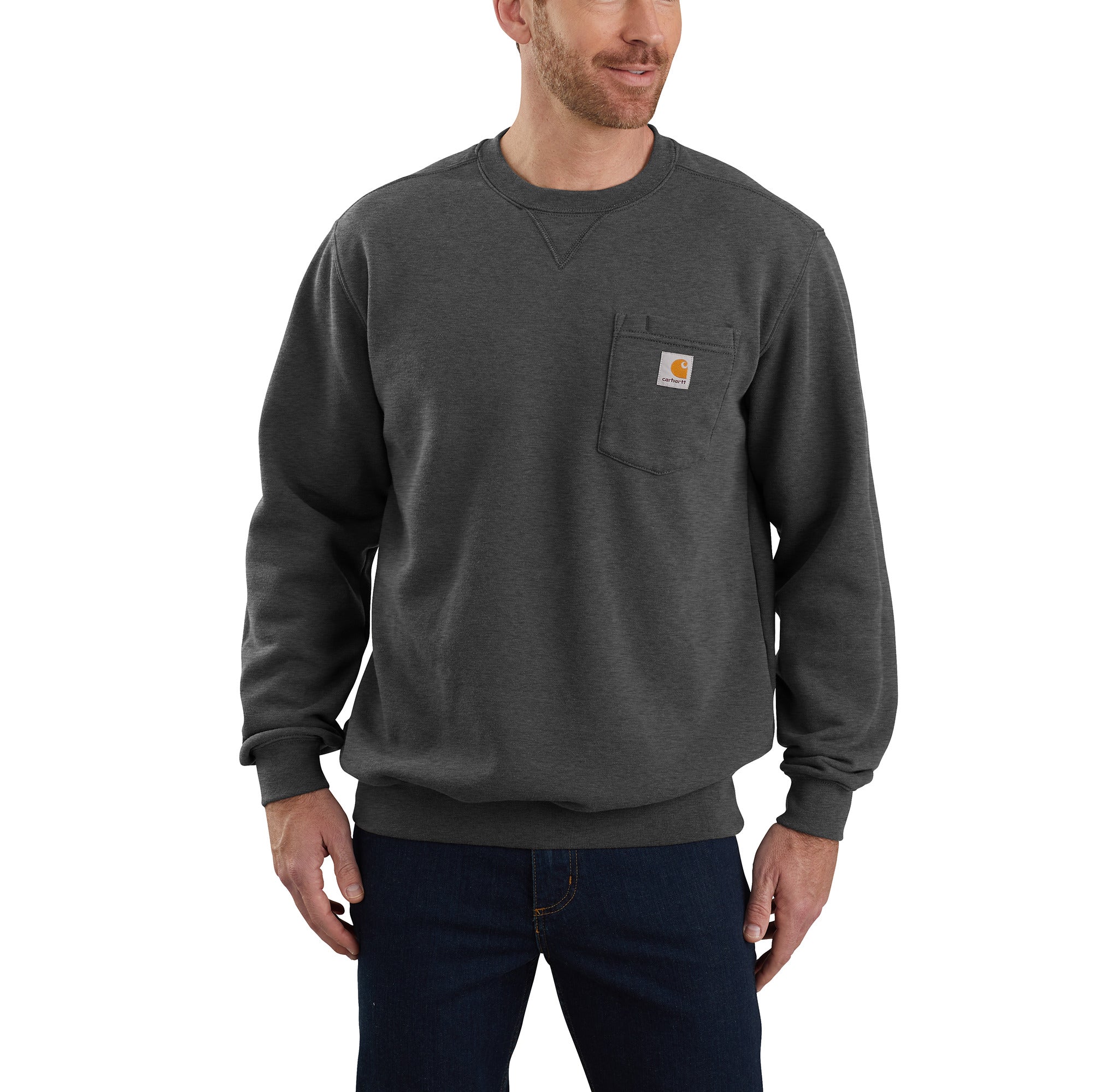 Carhartt, Men's Crewneck Pocket Sweatshirt